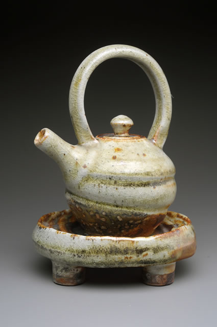 New Work :: Tea Pot with Tray :: Tom White Pottery